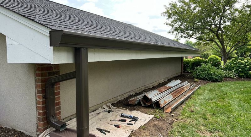 Continuous Gutter Installation in Mcdonough, GA