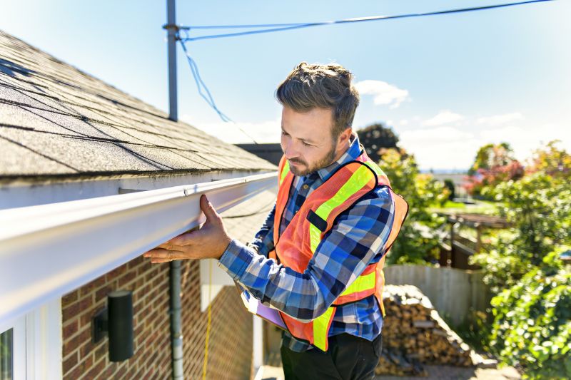 spade gutter installation