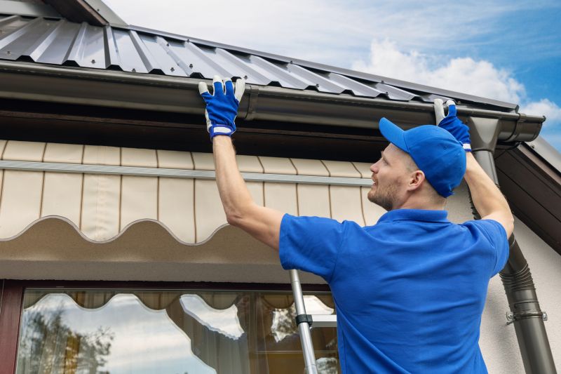 spade gutter installation