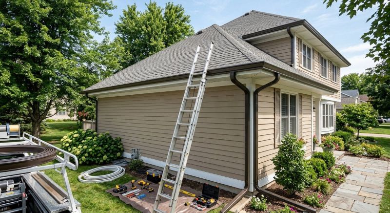Aluminum Gutter Replacement in Roseville, CA