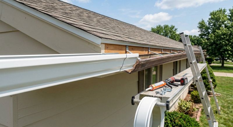 Aluminum Gutters Installation in Mcdonough, GA