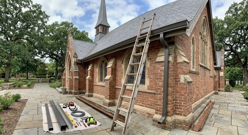 Church Gutter Installation in Roseville, CA