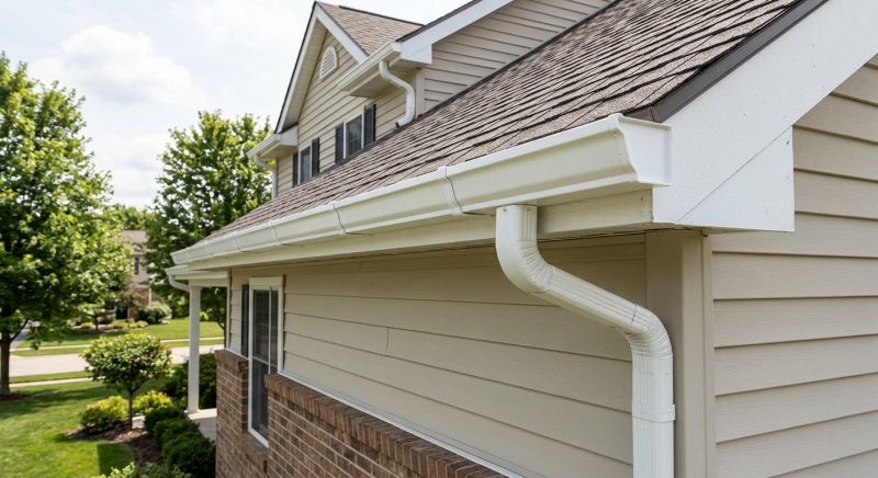 Pvc Rain Gutter Installation in Arvada, CO